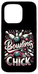 Coque pour iPhone 15 Pro Bowling Chick | -