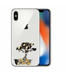 Coque Iphone X XS bonsai jaune moutarde