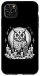 iPhone 11 Pro Max Sacred Satanic Owl with Candles | Dark Ritual Owl Witchcraft Case