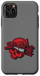 Coque pour iPhone 11 Pro Max Zombie Army The Kill Cam Red Skull