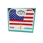 Max Balance Pèse-personne de Salle de Bain Mécanique Max 130kg USA