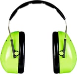 Peltor Casque Antibruit Optime Ii H520A - Fluo - Serre Tête - Vert Neon - Taille Unique