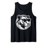 Panther Illustration Tank Top