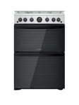 Indesit Id67G0Mcx Freestanding Double Oven Gas Cooker