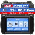 XTOOL InPlus IP616 OBD2 Scanner Car Diagnostic Tool, All Systems Diagnosis with 31+ Services, Oil/ABS/DPF/EPB/SAS/TPMS Reset, Injector Coding, CANFD & DoIP, Auto VIN, Lifetime Free Update