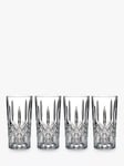 Waterford Crystal Marquis Markham Glass Highball, Set of 4, 385ml, Clear