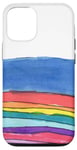 iPhone 12/12 Pro Small Large Fish Children's Drawing Colourful Rainbow Sea Case