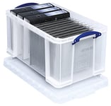 Really Useful Plastic Storage Box 48 Litre Clear