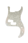 ALLPARTS PG-0750-055 White Pearloid Pickguard for Precision Bass 