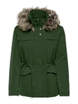 Bestseller A/S Women's Onlnewstarline Aw Parka CC OTW Coat, Forest Night, L