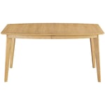 Miliboo - Table à manger extensible scandinave en bois clair L150-200 leena