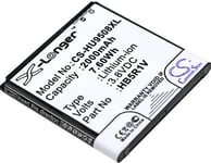 Kompatibelt med Huawei HN3-U01, 3.8V, 2000 mAh