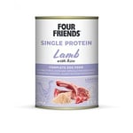 Four Friends Dog Single Protein Lamb & Rice, 400g