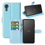 Galaxy Xcover 7      Pu Wallet Case    [Lightblue]