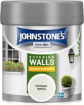 Johnstone’s – Exterior Smooth Masonry Paint - Tester Pot – Antique White