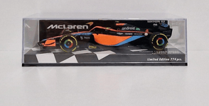 MINICHAMPS Échelle 1:43 Modèle Auto F1 Mclaren Mercedes Norris Gp Bahreïn 2022