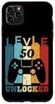 iPhone 11 Pro Max Level 50 Unlocked: Vintage Video Game Controller 50 Birthday Case