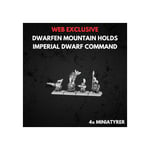 Dwarfen Mountain Holds Dwarf Command Warhammer The Old World