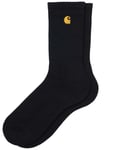 Carhartt WIP Chase Socks - Black Colour: Black, Size: ONE SIZE