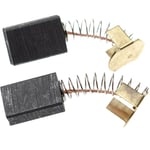 2x Balais de charbon pour moteur électrique 19,65 x 6,3 x 13,15mm compatible avec Dewalt DW745 Type 1, DWE7480 Type 1 outil électrique - Vhbw