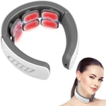 Cervical Massager, Elektrisk Nack Massager, Portable Cervical Mas and Neck, 6 Modes 9 Intensities, Cervical Massager och.[Z249]