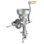 Hand Operated Grain Mill Grinder, Cereals, Beans, Coffee, Wheat, Corn Medicine Herb Flour Grinding Machine, Manual Food Grinder Fit for Household, Restaurants, Clinics, and Chinese Pharmacies