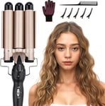 3  Barrel  Hair  Wavers  for  Long / Short  Hair ,  25  Mm  Hair  Curler  Mermai