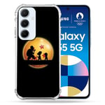 Cokitec Coque Renforcée pour Samsung Galaxy A55 5G Manga Dragon Ball Vintage