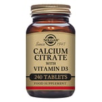 Solgar Calcium Citrate+D3 (240 tab)