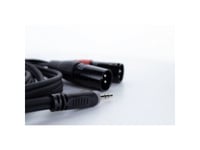 Cordial Ey 3 Wmm Xlr Y-Adapter [1X 3,5 Mm Jackkontakt - 2X Xlr 3-Polig Kontakt]