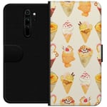 Tegnebogsetui til Xiaomi Redmi Note 8 Pro  med Glasagtigt motiv