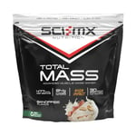 Sci-MX Total Mass Gainer Protein Powder 2kg High Calorie Weight Shake Banoffee