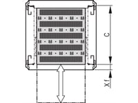 Schroff Hylle Schroff Varistar 19, Uttrekkbar, Maks 30 Kg, Med Teleskoparmer