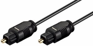 Cable audio numérique TOSLINK (optique) Ø 2 mm² 1.5 m