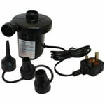 ELECTRIC 240V AIR PUMP REDWOOD LEISURE CAMPING INFLATOR POOL HOUSE HOLD