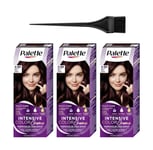 Palette Schwarzkopf Intensive Color Cream Permanent Hair Color 3-Pack