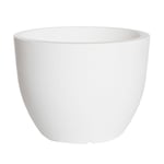 WELL HOME MOBILIARIO & DECORACIÓN Flower pot model Ordesa Ø50x37 white, Polyethylene (PE)