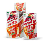 HIGH5 Energy Drink With Protein Blend of Carbohydrates Protein & Electrolytes (Berry, 12 x 47g)