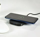 AV:Link Black 10W Fast Wireless Charging Pad for All Samsungs & iPhones