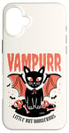 iPhone 16 Plus Vampurr Little But Dangerous Cat Cute Vampire Design Case