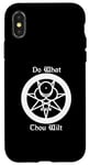 iPhone X/XS Do What Thou Wilt Thelema Crowley Mark of the Beast 666 Case