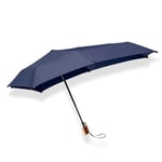 Senz Mini parapluie automatique pliable de luxe bleu nuit, bleu nuit, ONE SIZE, bleu nuit, ONE SIZE