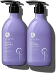 Biotin Shampoo & Conditioner Set for Hair Growth, Thickening, Argan Oil - 2x500m