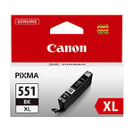 Canon CLI-551XL Cartouche BK Noire XL (Emballage carton)