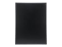 Chalkboard Securit® Woody Tavle 60X80 Sort - Inkl. Hvid Kridtmarker