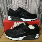 Nike Air Max 90 Men’s Size UK 10 EUR 45 US 11 Black/Opti Yellow FN8005-002