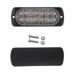 Kretskort + LED-lampor DC12-24V Pickup Blinkande Ljus 12LED 112x41mm, D