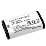 INSTEN® Batterie de Remplacement de Rechange Rechargeable Lithium-ion 2200mAh 3.7V Pour Kodak KLIC-8000 KLIC8000 Easyshare Z612 Z8612 Z1012 Z1085