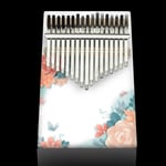 HUANGDANSEN Kalimba coloré 17 Touches Bois Portable Piano débutants Professionnel Peint