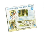 We're Going On a Bear Hunt 4 in 1 Jigsaw Puzzles Age 3+